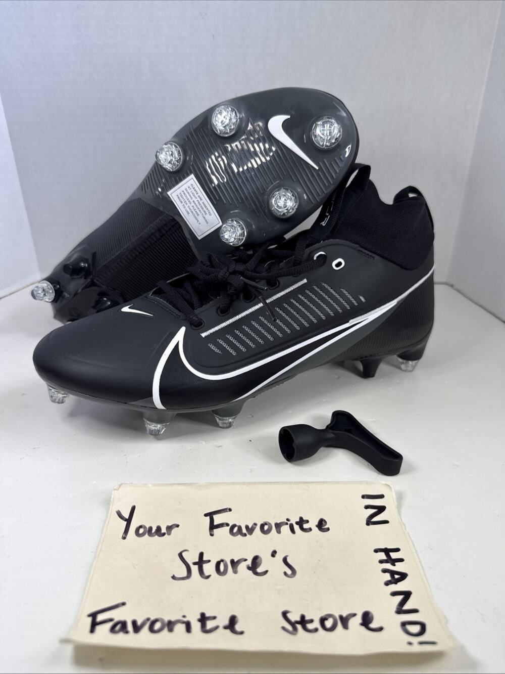 Nike Vapor Edge Pro 360 2 Detachable Football Cleats FJ7023-001 Men's Size 13
